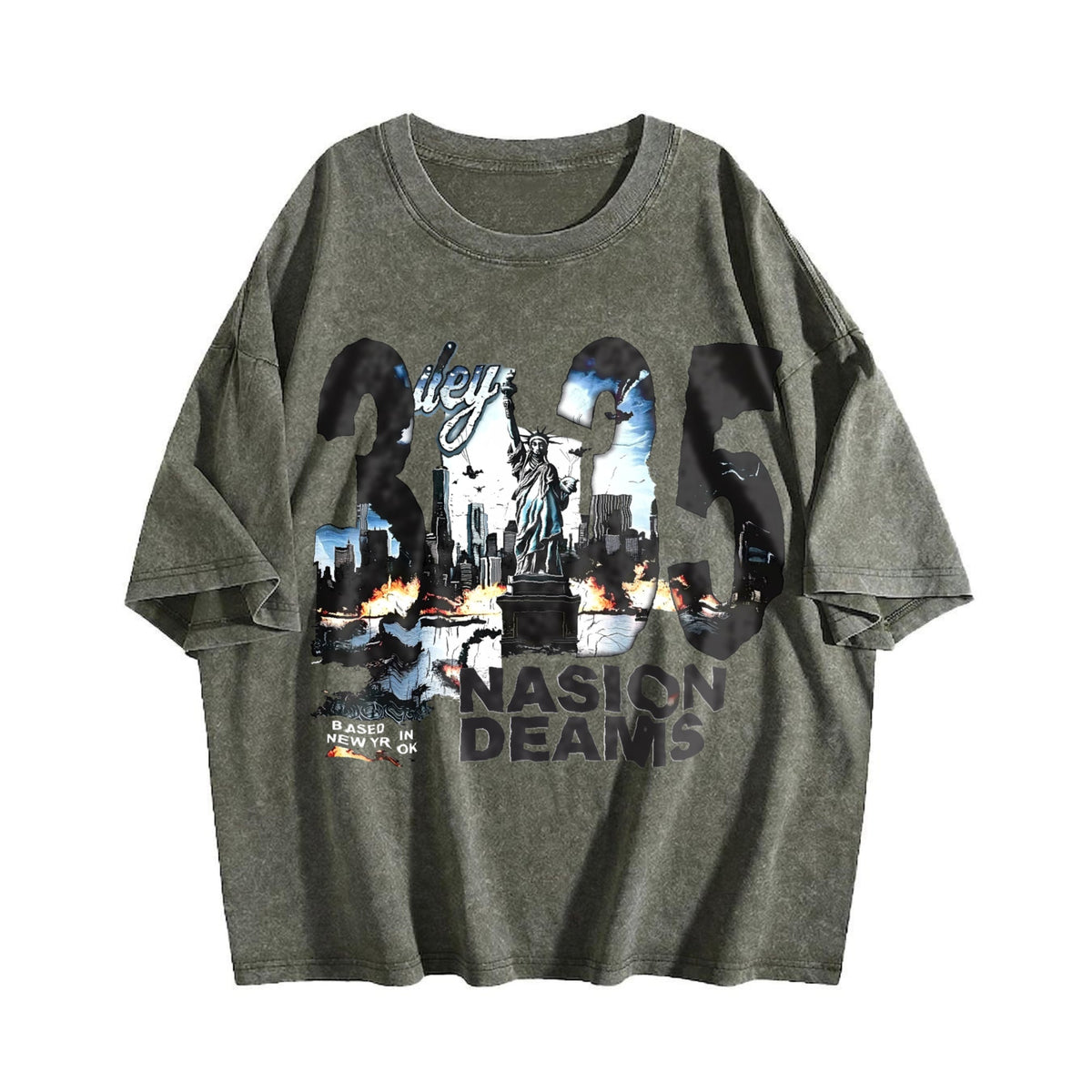 Valley Dreams Statue Of Liberty City 3035text Vintage product image 4