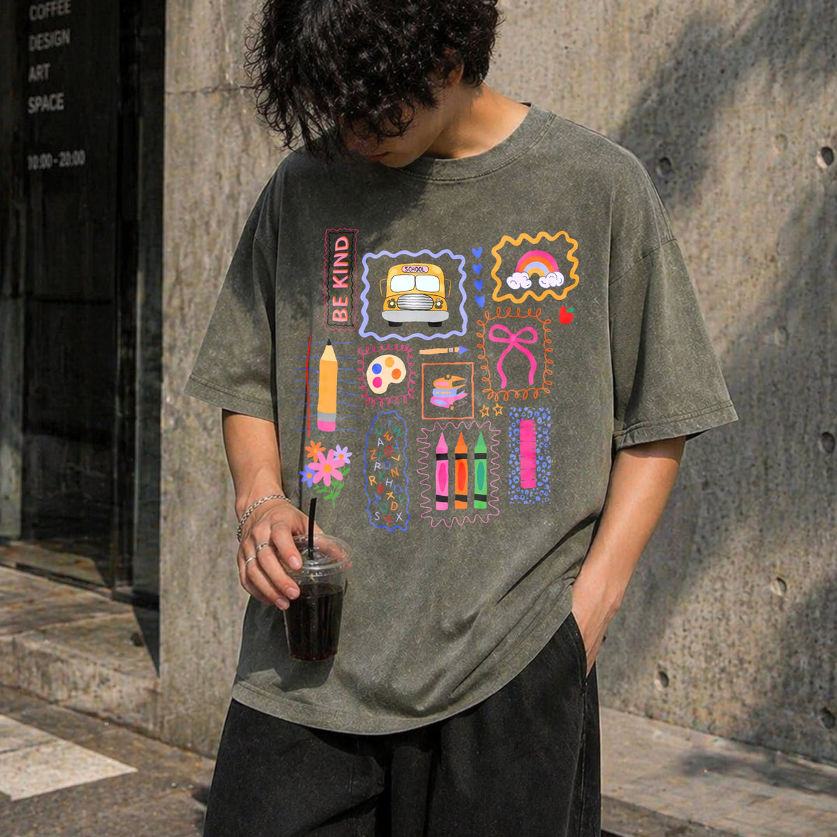 Teacher Vintage Washed T-Shirt product image 4