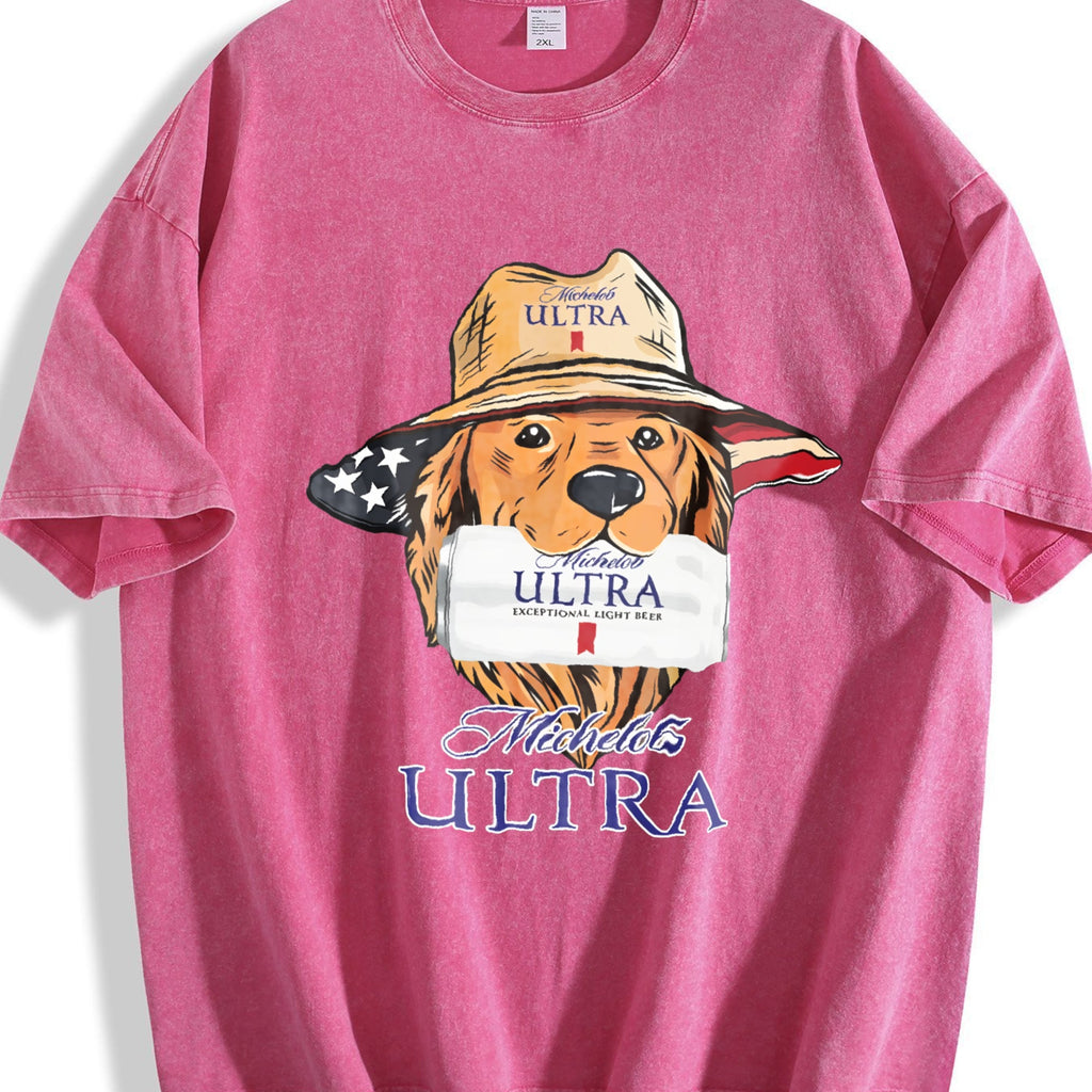 Michelob Ultra American Dog Vintage Washed T-Shirt product image 7