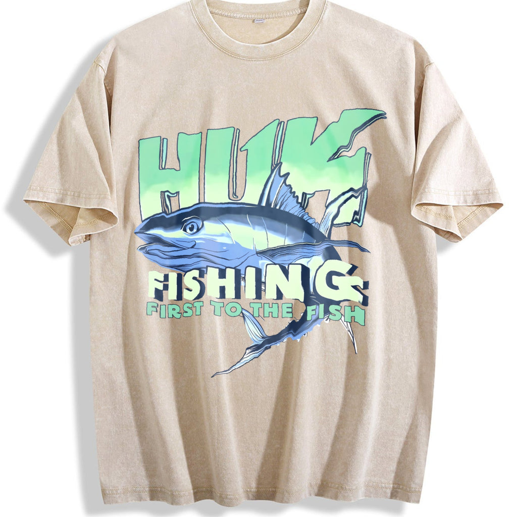 Fishing Vintage Washed T-Shirt product image 1