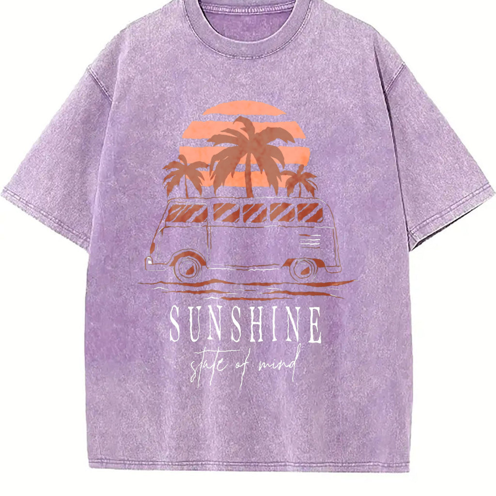 Black Water- With Sunset And Van Sunshine State Vintage product image 6