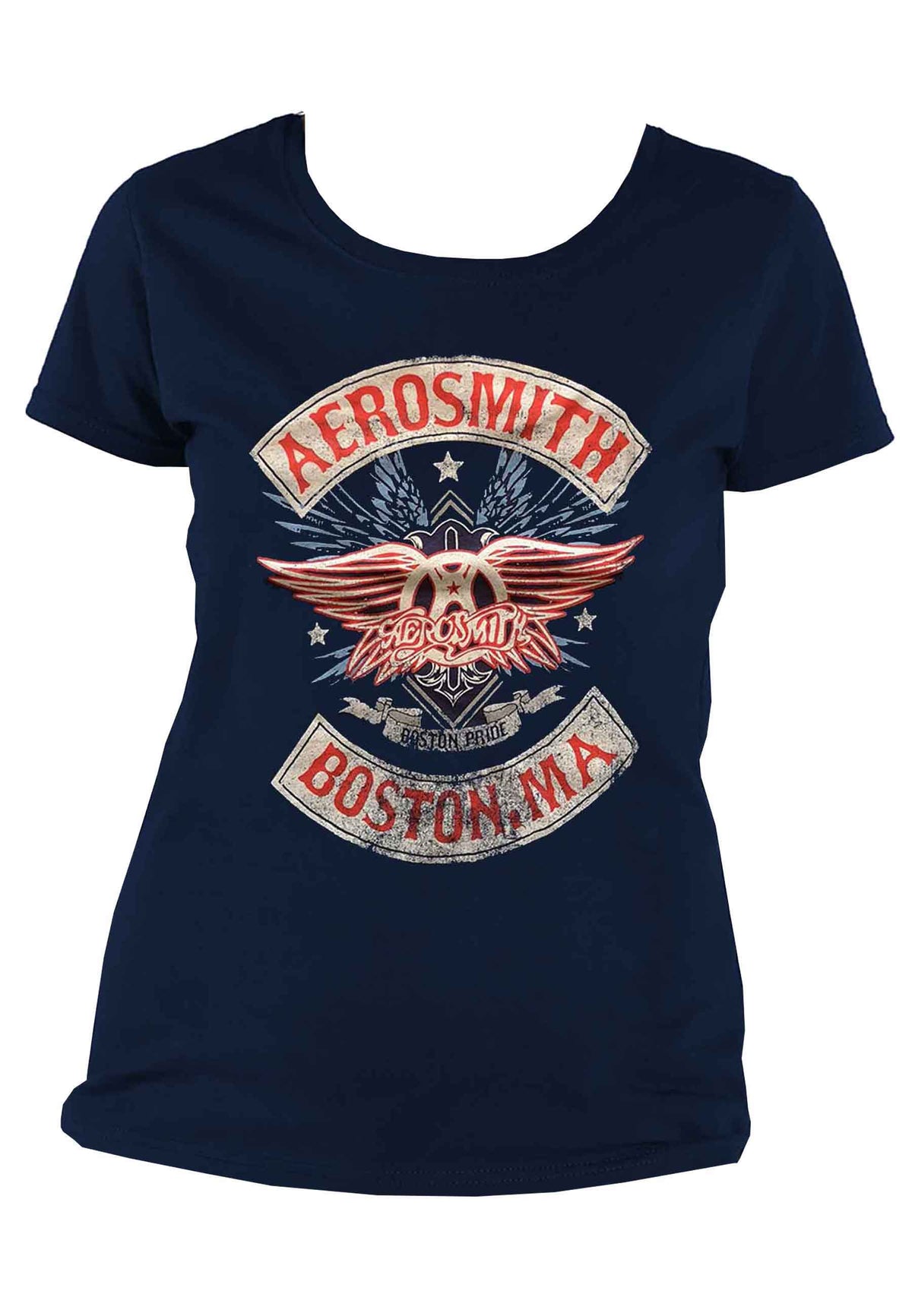 Aerosmith Boston Pride Skinny T Shirt product image 5