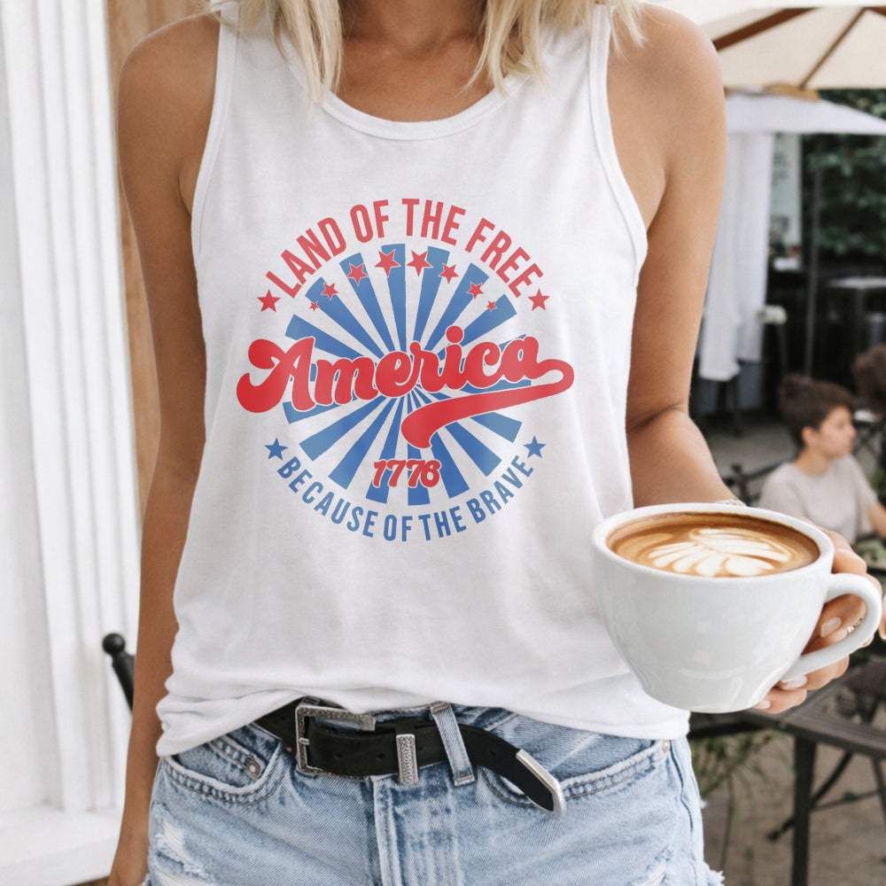 July 4th Women's Tank Top