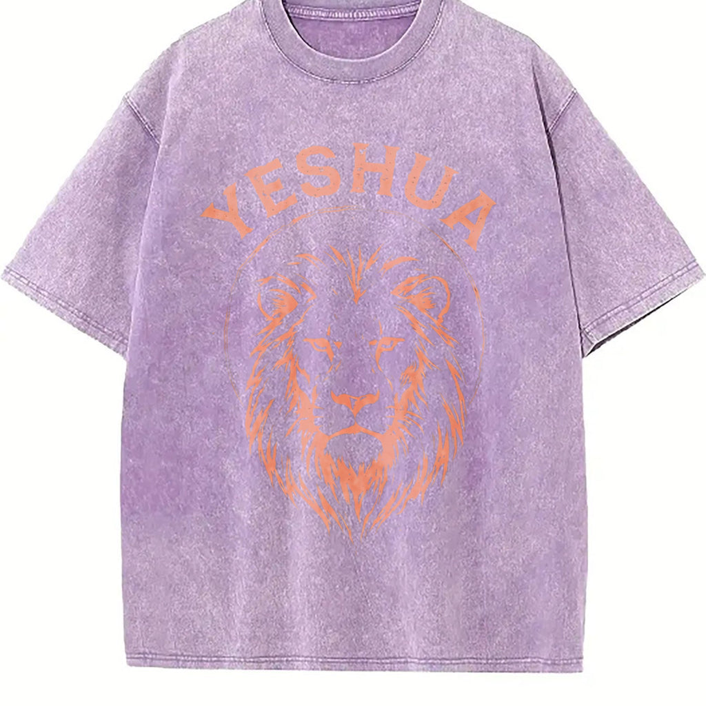 Yeshua Lion Vintage Washed T-Shirt product image 6