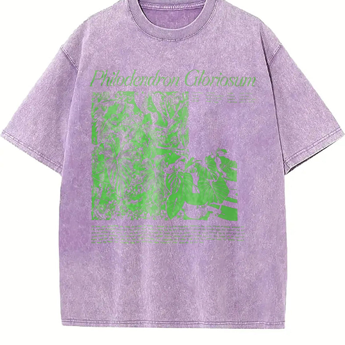 Philodendron Gloriosum Vintage Washed T-Shirt product image 6