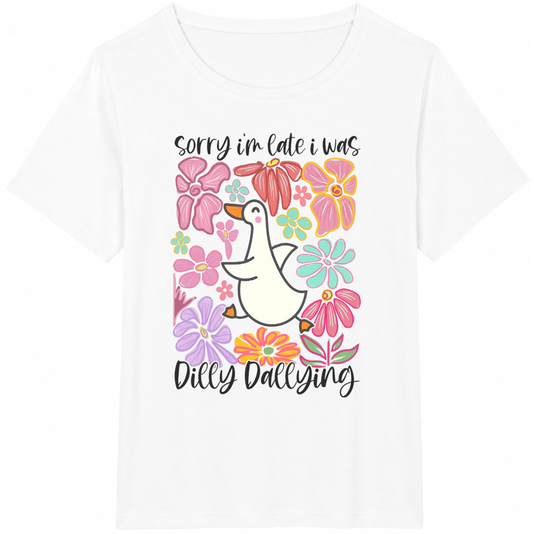 Sorry I'm Late I Was Cotton T-Shirt product image 2