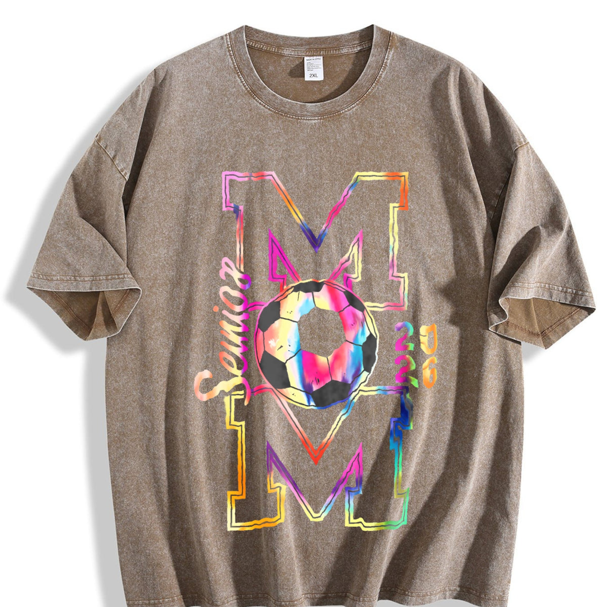 Global Soccer Fan Vintage Washed T-Shirt product image 3