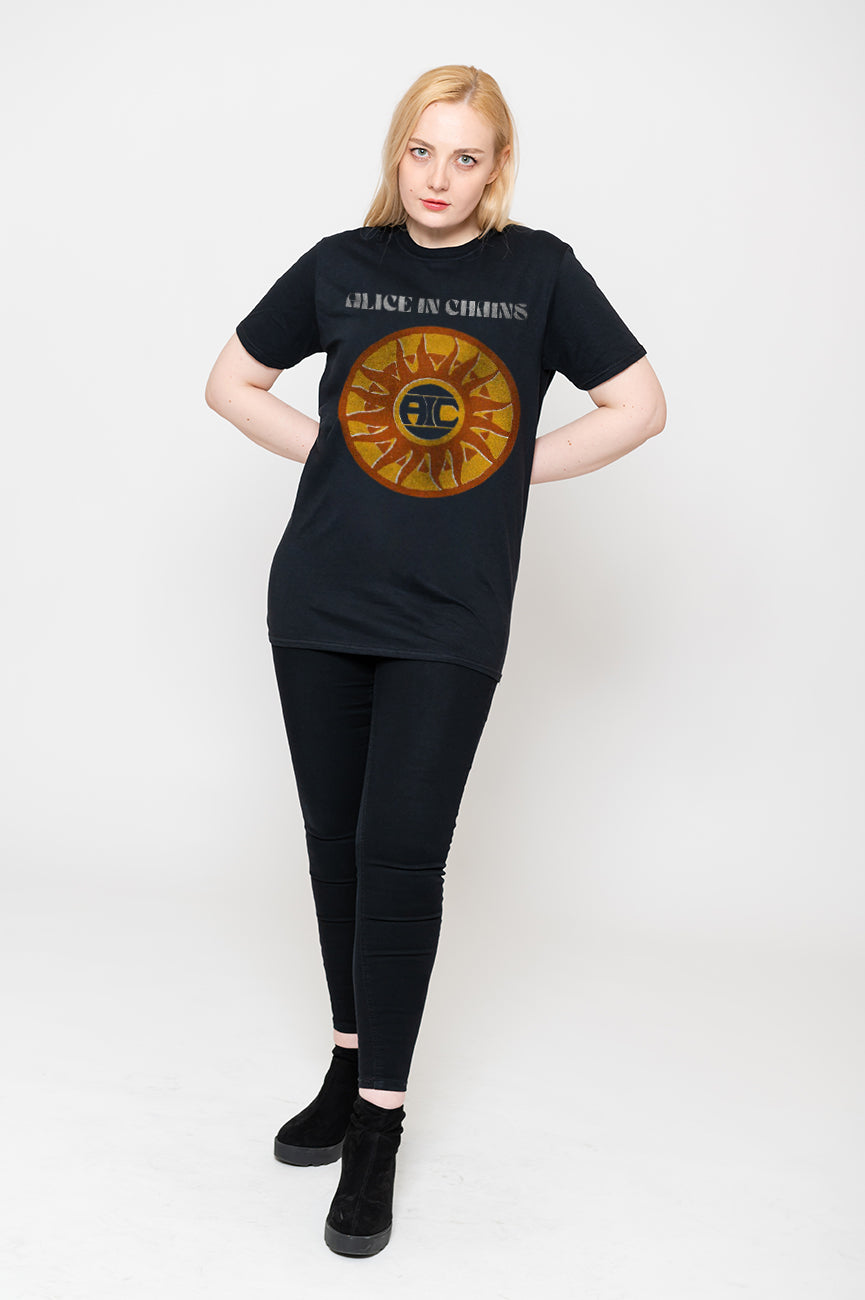 Alice In Chains Circle Sun T Shirt product image 5