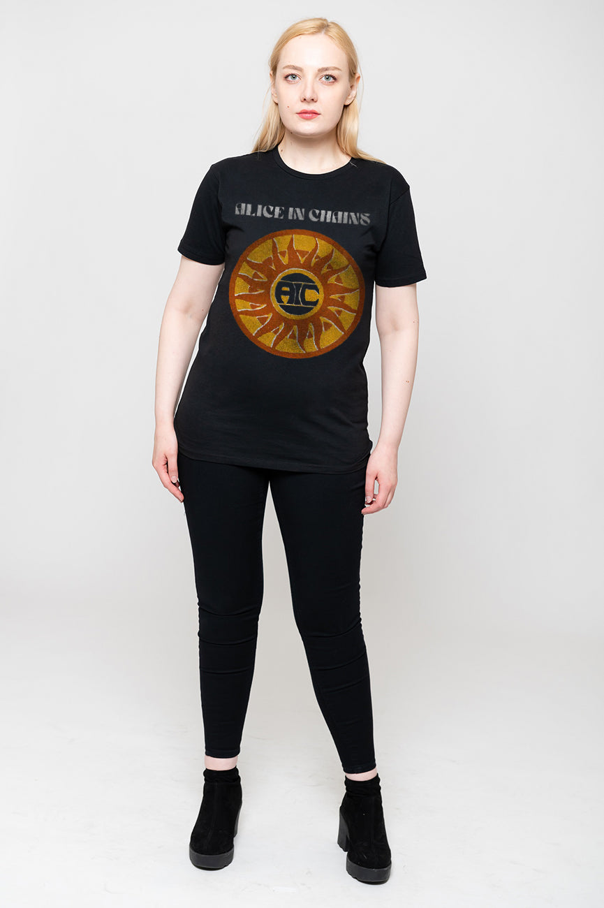 Alice In Chains Circle Sun T Shirt product image 2