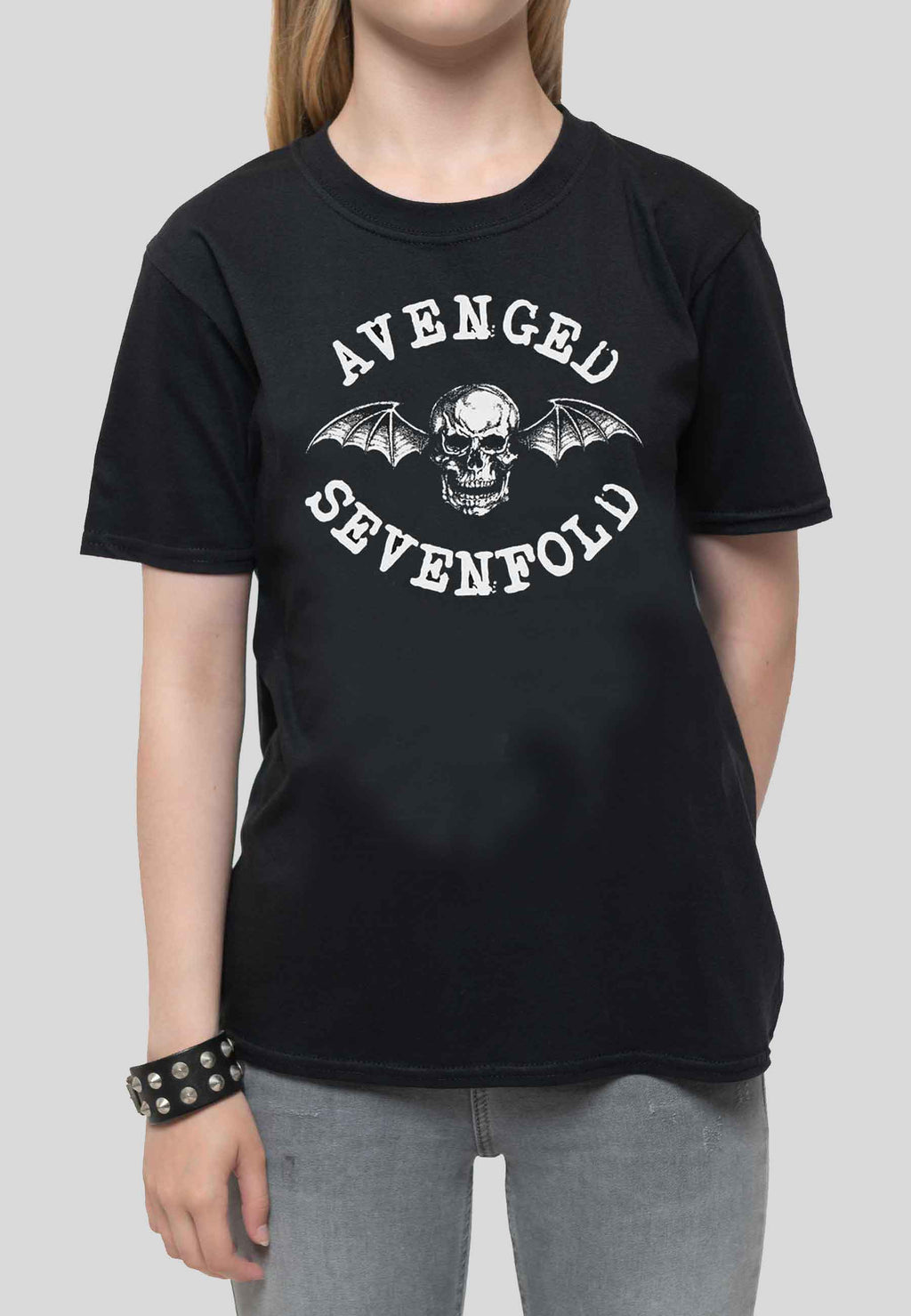 Avenged Sevenfold Kids Deathbat T Shirt product image 3