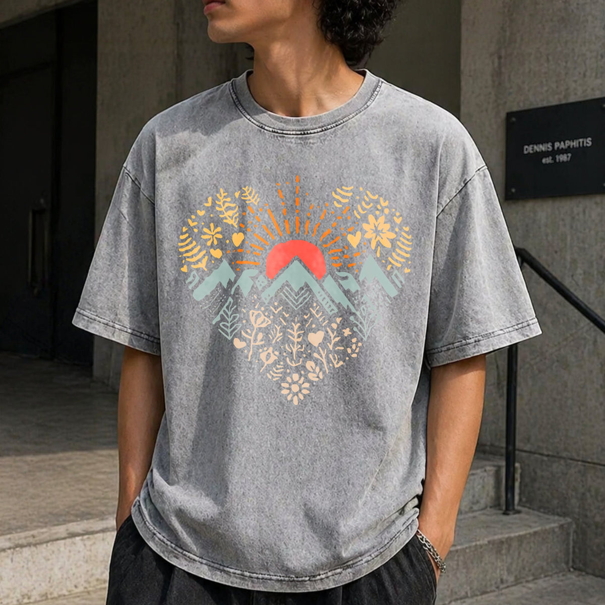 Mountain Heart Vintage Washed T-Shirt product image 5