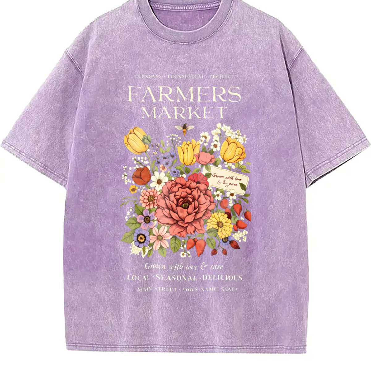 Farmers Market Vintage Washed T-Shirt product image 6