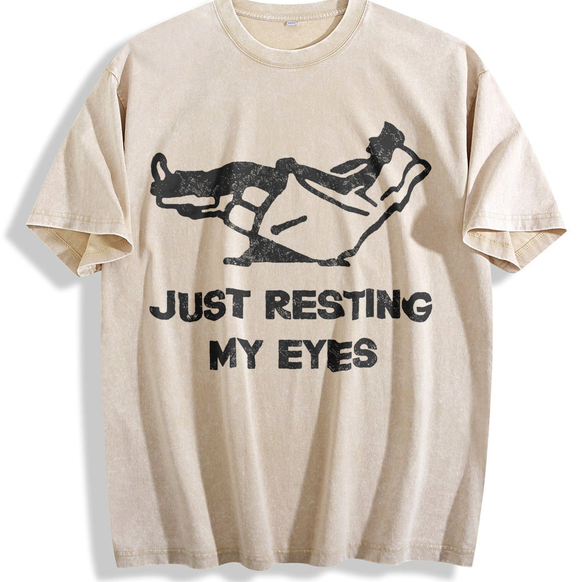 Just Resting My Eyes Funny Sarcastic Cool Vintage Washed product image 1