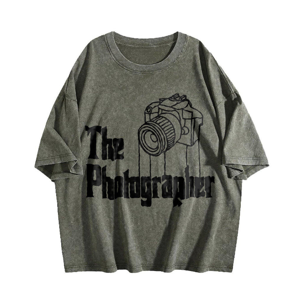 Photographer Element Vintage Washed T-Shirt product image 4