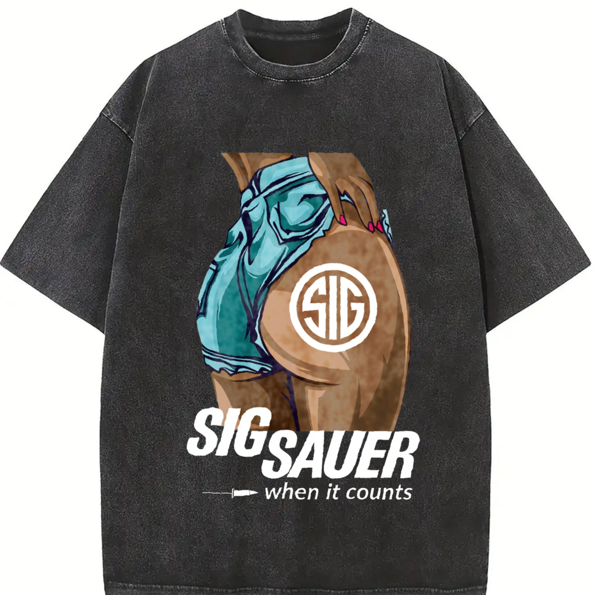 Sig Sauer Tactical Lifestyle Vintage Washed T-Shirt product image 2