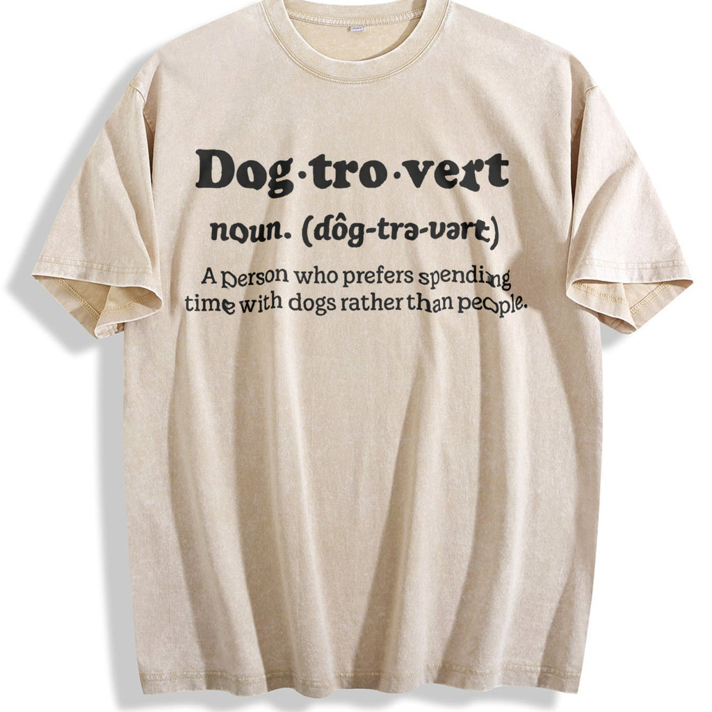 Dogtrovert Vintage Washed T-Shirt product image 1
