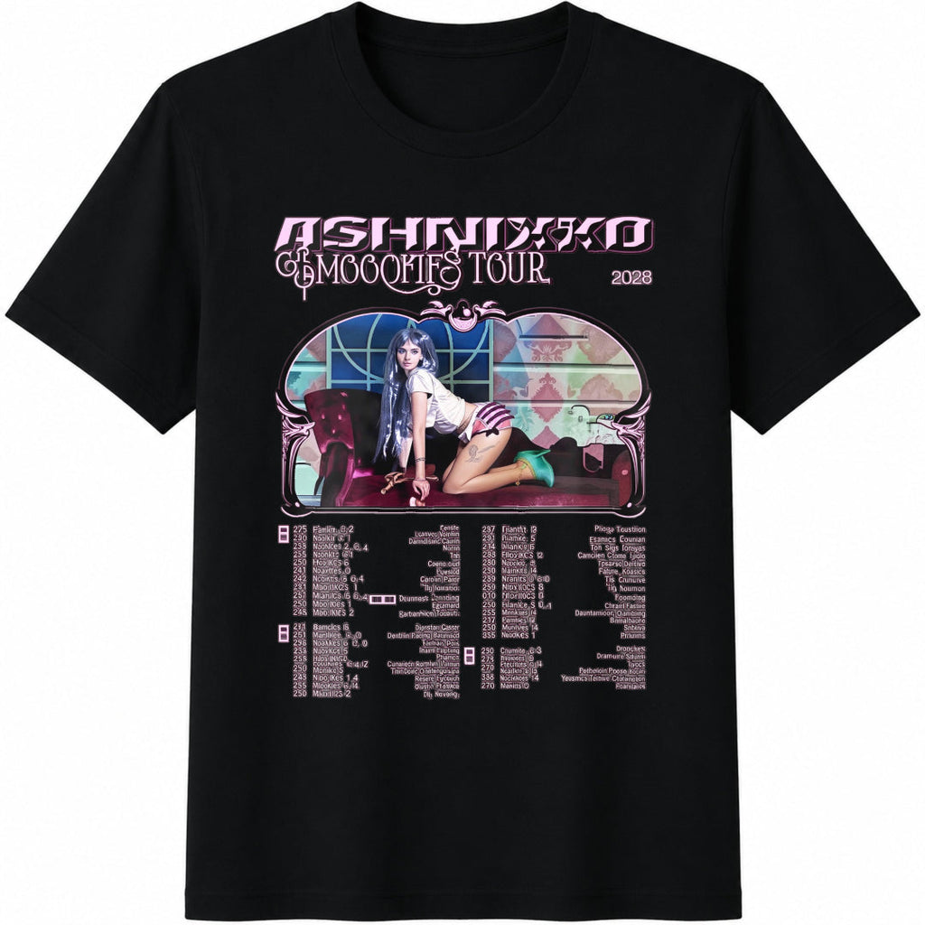 Ashnikkosss Smoochies Tour 2026 Cotton T-Shirt product image 1
