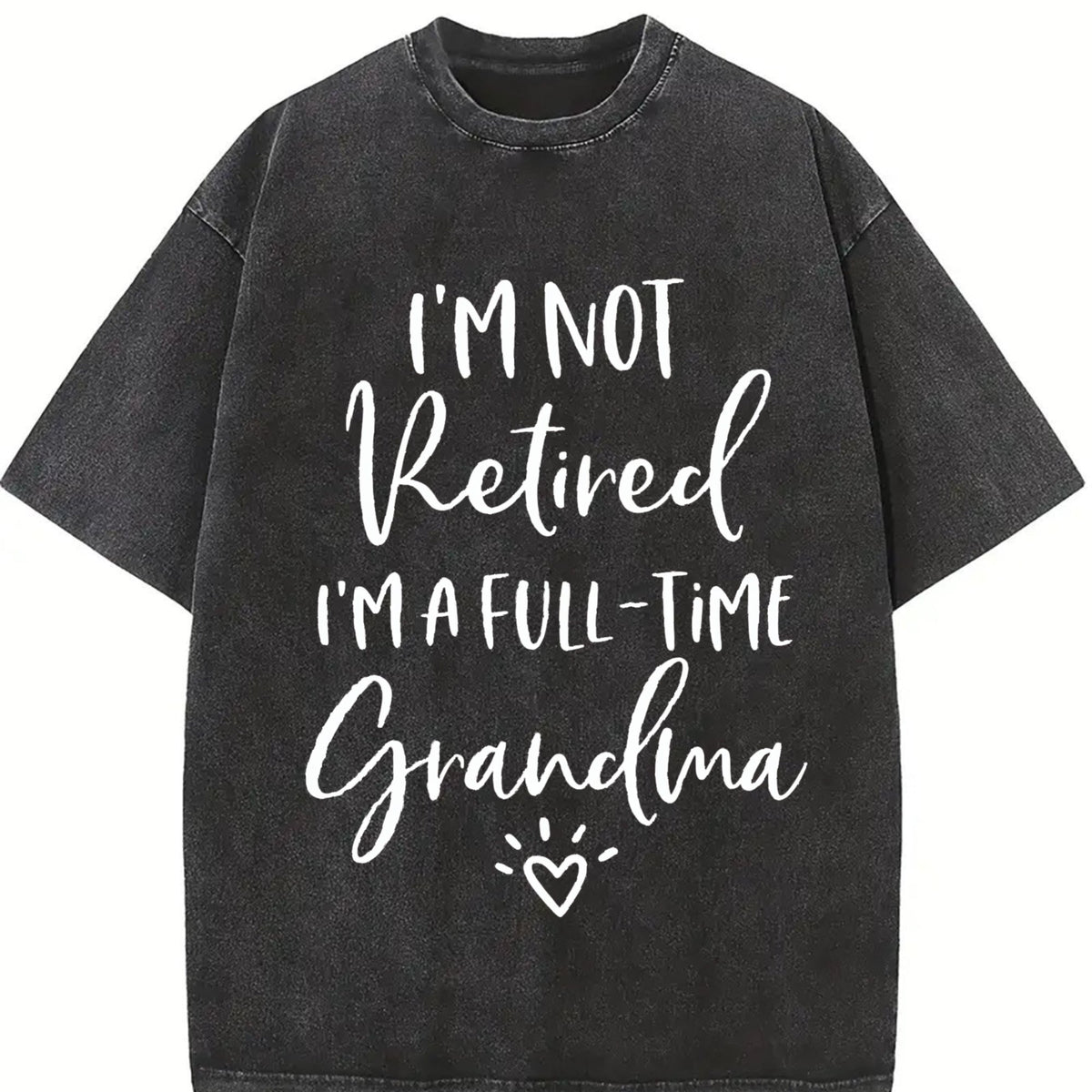 I'm Not Retired I'm A Full Time Grandma Vintage Washed product image 2