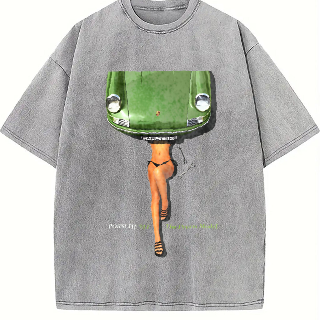 Dream Model 911 Vintage Washed T-Shirt product image 5