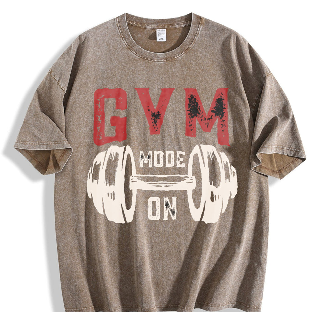 Gym Motivation Vintage Washed T-Shirt product image 3