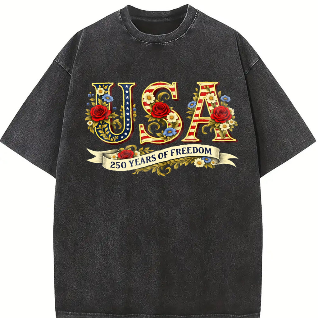 USA 250th Vintage Washed T-Shirt product image 2