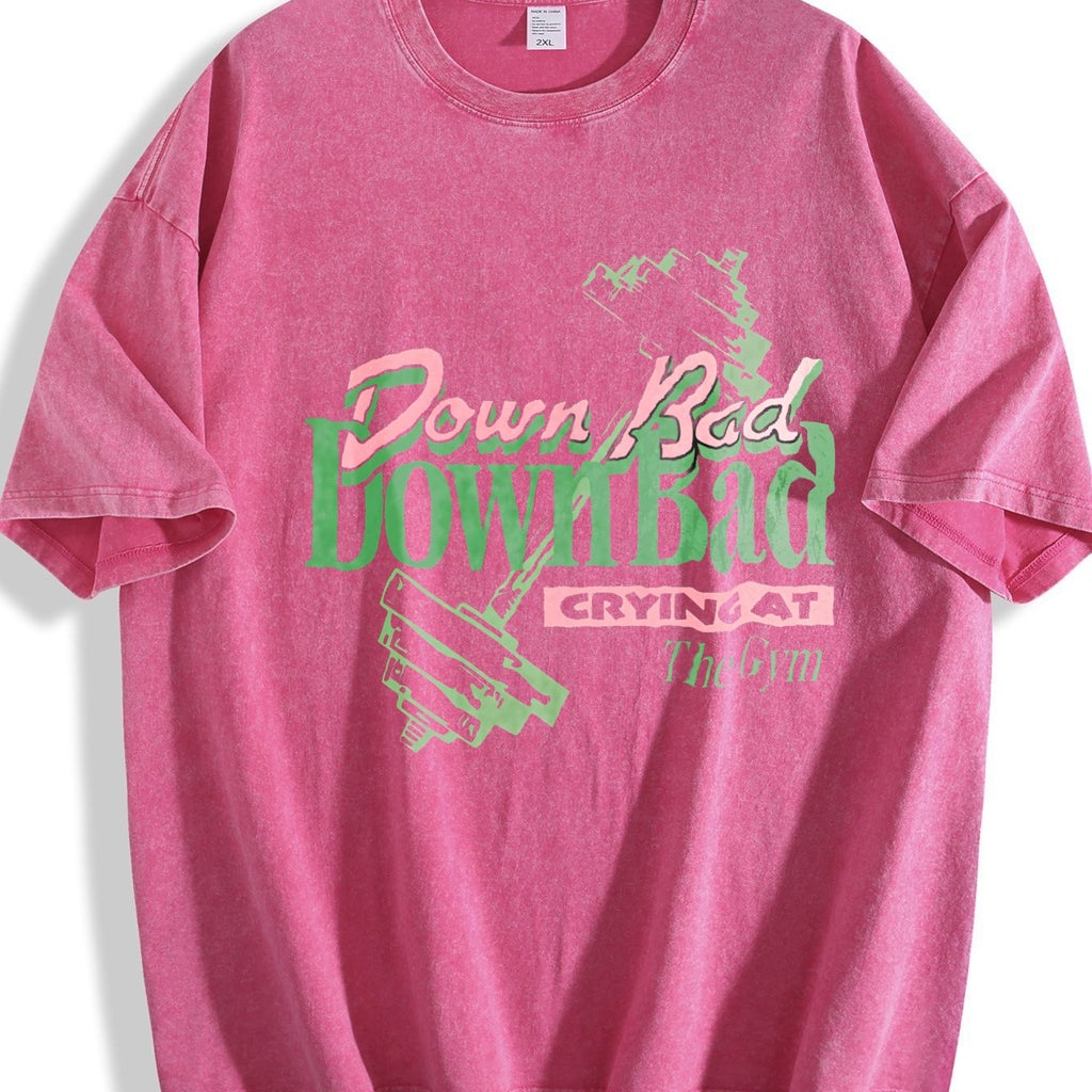 Bad Crying At The Gym Vintage Washed T-Shirt product image 7