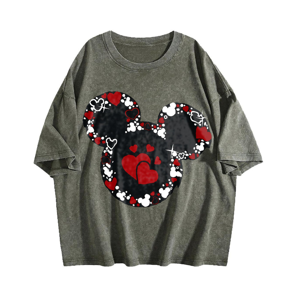 Black With Heart And Mickey Mouse Inspired For Vintage product image 4