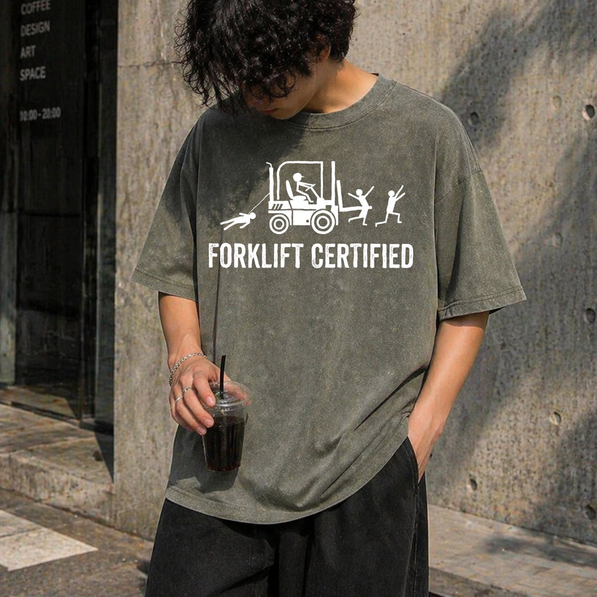 Forklift Certified Vintage Washed T-Shirt product image 11