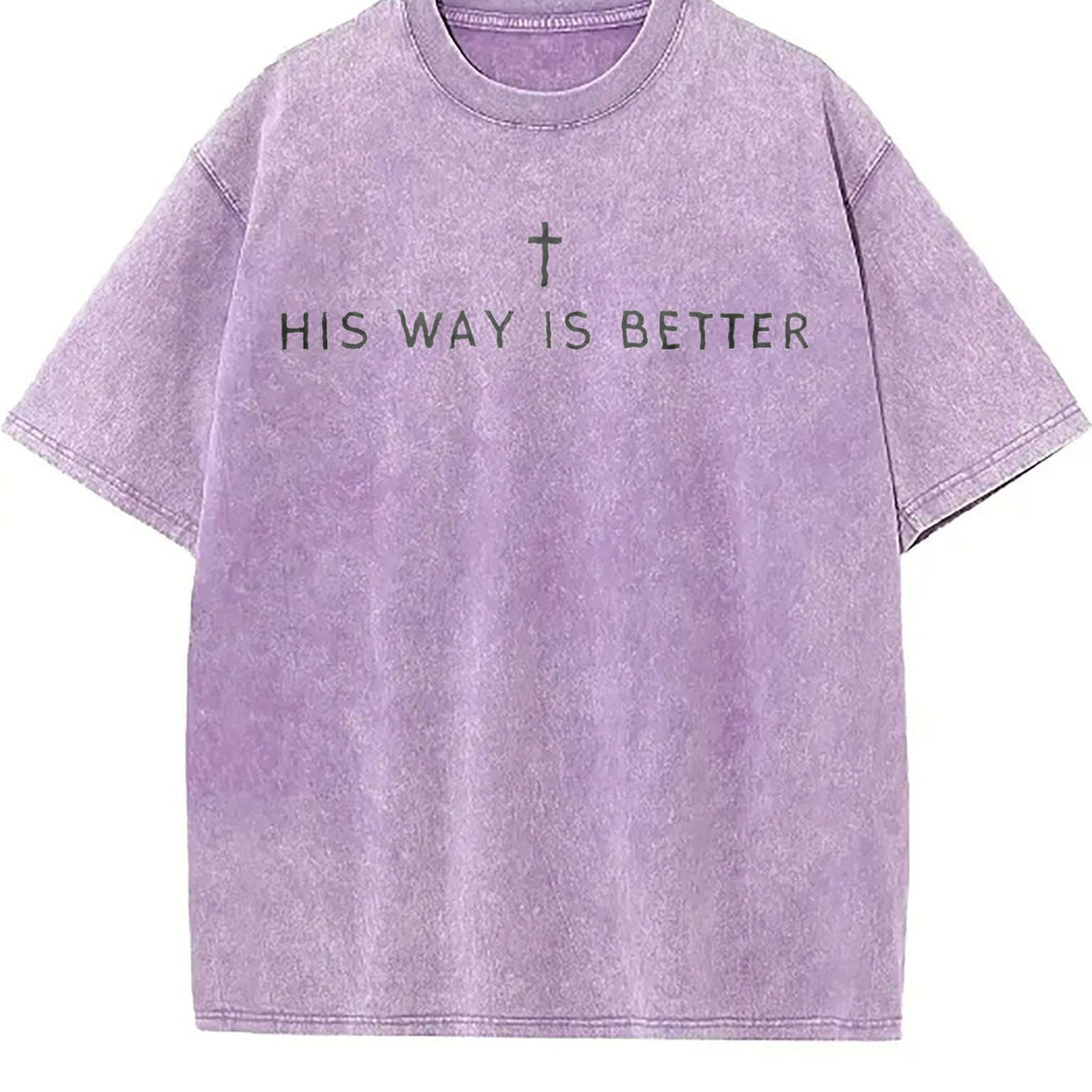 His Way Is Better Verse - Religious With Cross Vintage product image 6