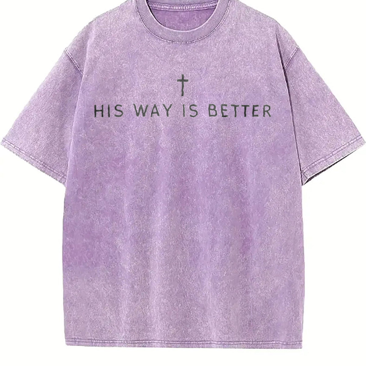 His Way Is Better Verse - Religious With Cross Vintage product image 6