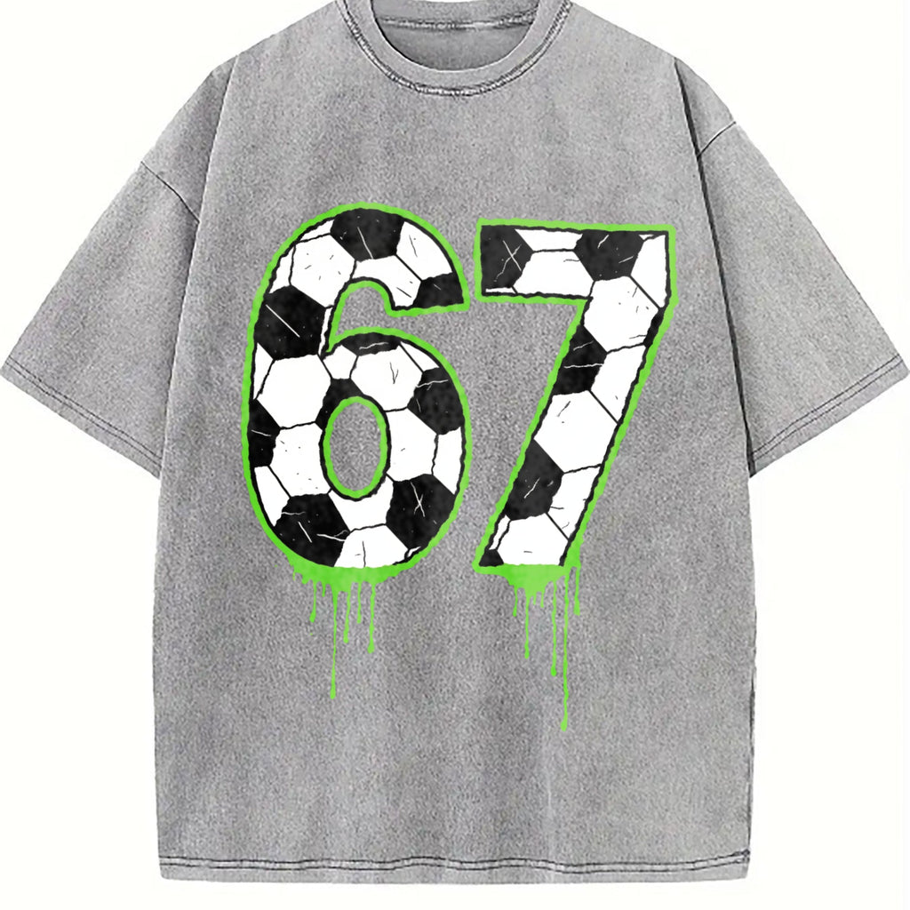 Global Soccer Fan Vintage Washed T-Shirt product image 5