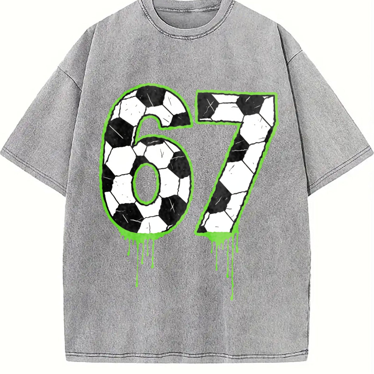 Global Soccer Fan Vintage Washed T-Shirt product image 5