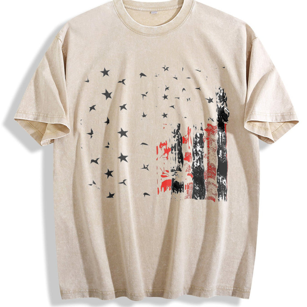 Revival American Flag Ink Sand- Feel Relaxed Pre-shrunk product image 1
