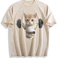 Funny Sam Sulek Cat Gym Meme Vintage Washed T-Shirt product image 1