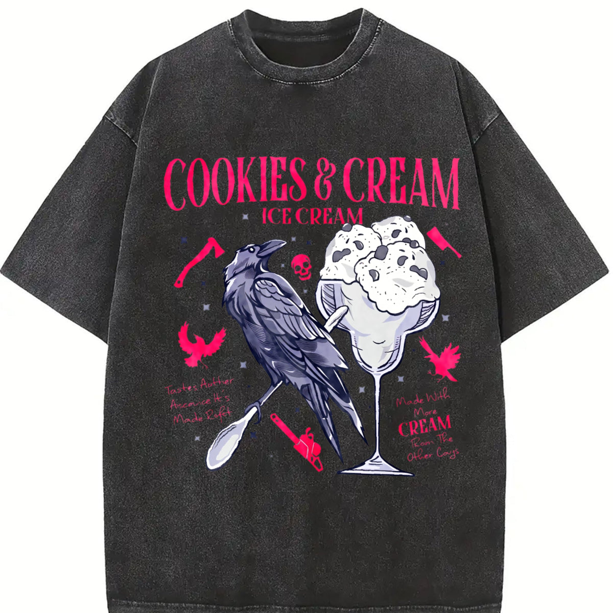 Butcher Blackbird Dark Romance Vintage Washed T-Shirt product image 2