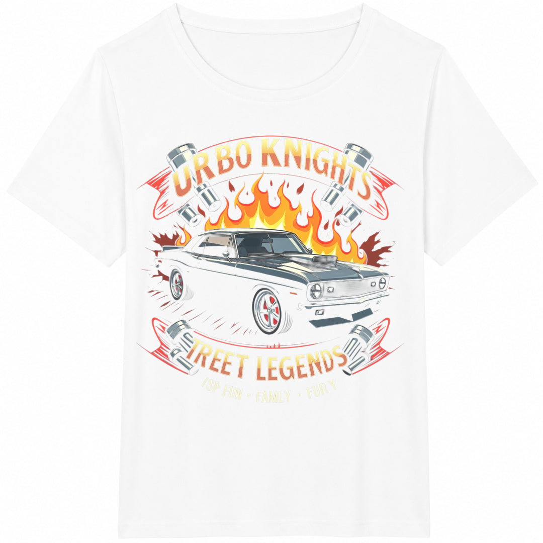 Turbo Knights Legends - Classic Car For Fun Cotton T-Shirt product image 2