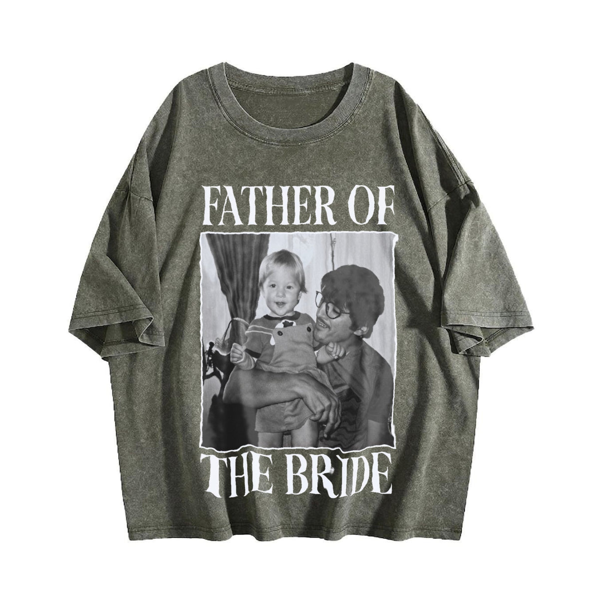 Father Of The Bride Vintage Washed T-Shirt product image 4