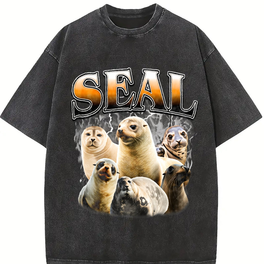 Seal Vintage Washed T-Shirt product image 2