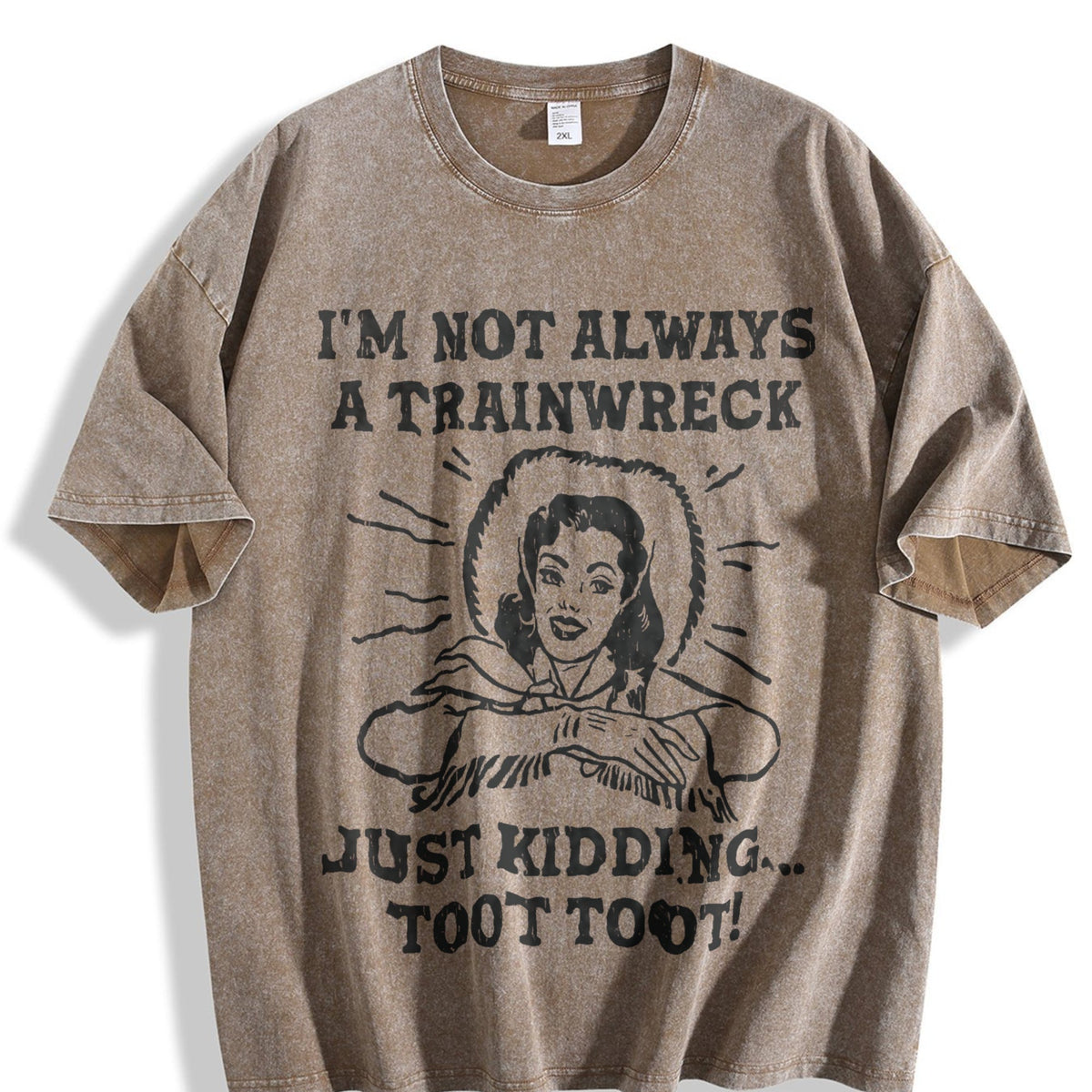 Funny Im Not Always A Trainwreck Just Kidding Sarcastic product image 3