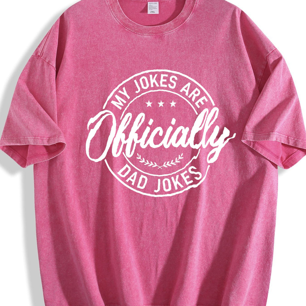 My Jokes Are Officially Dad Vintage Washed T-Shirt product image 7