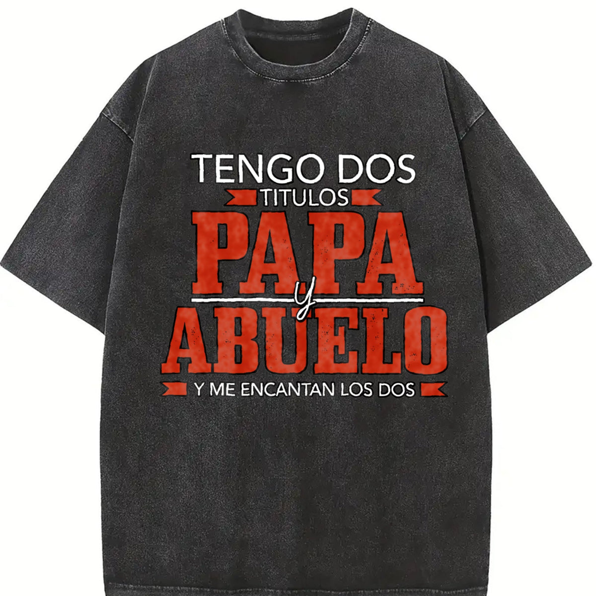 Tengo Dos Titulos Papa Abuelo Funny Spanish Father's product image 2