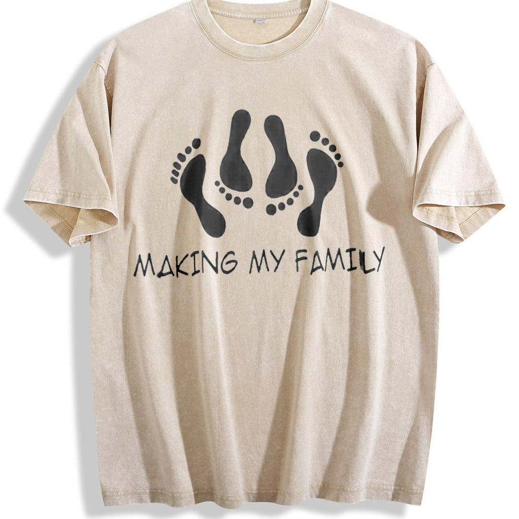 Funy Son - Compressed Vintage Washed T-Shirt product image 1