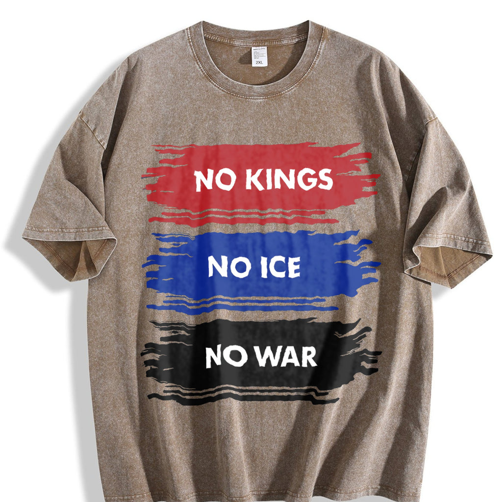 No Kings Vintage Washed T-Shirt product image 3