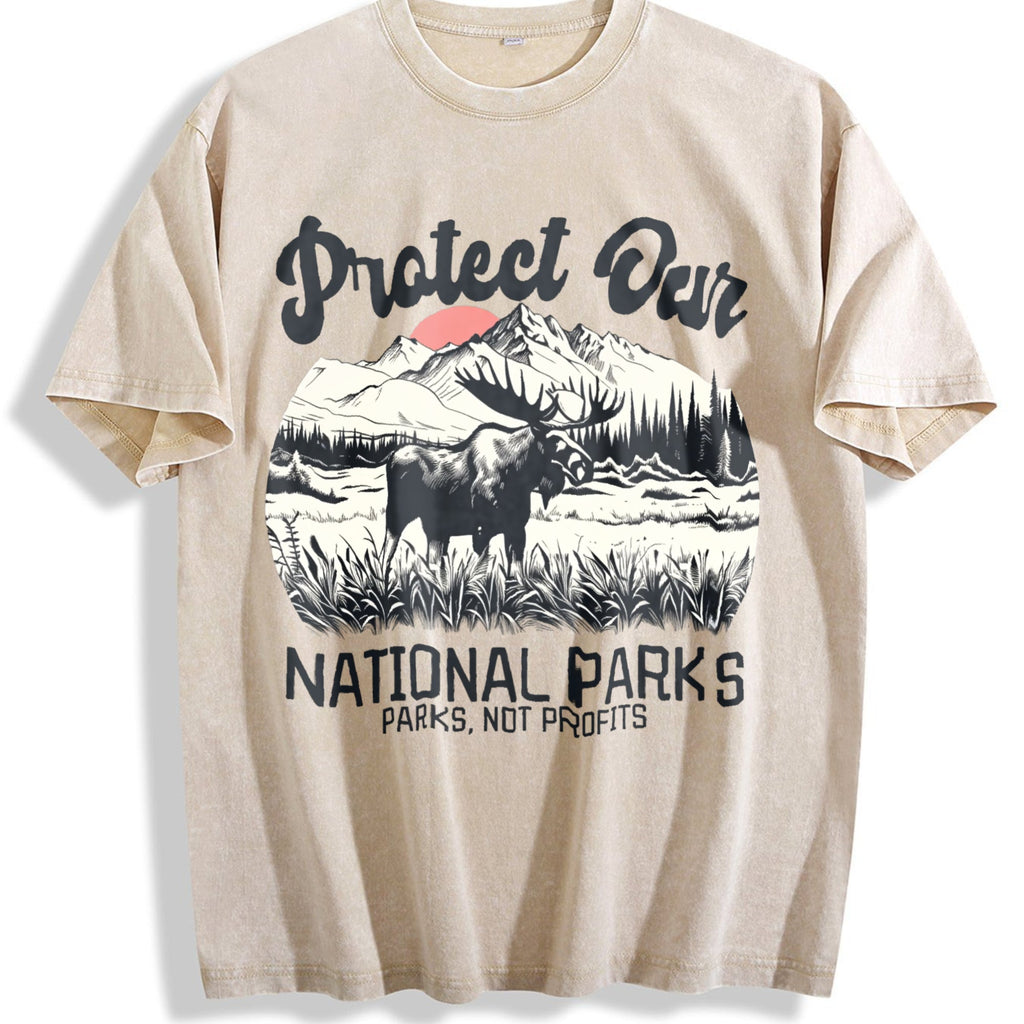 Protect Our National Parks Vintage Washed T-Shirt product image 1