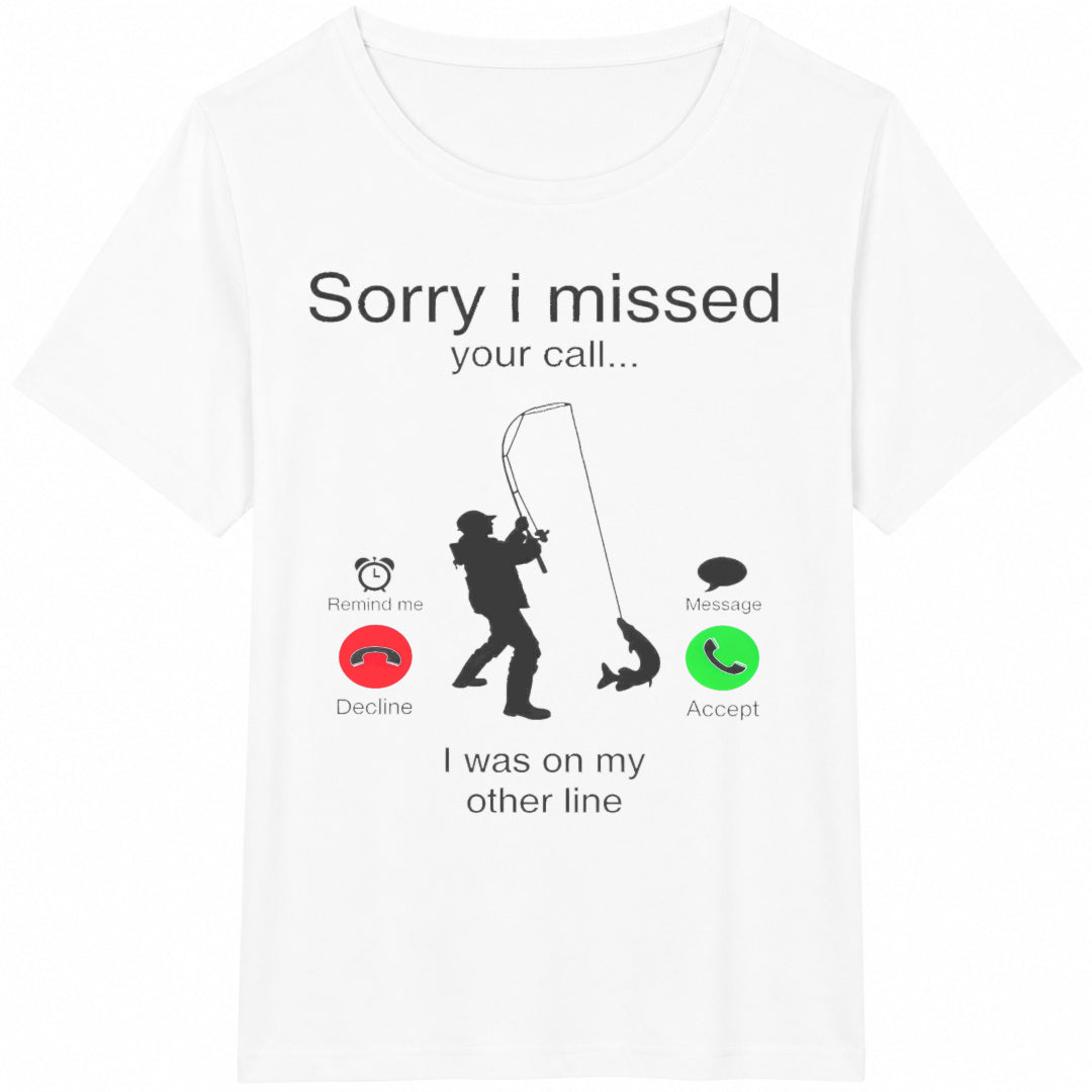 Funny Sorry I Missed Your Call Was On Other Line Fishing product image 2
