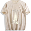 Cow And Western UFO 90s Vintage Washed T-Shirt product image 1