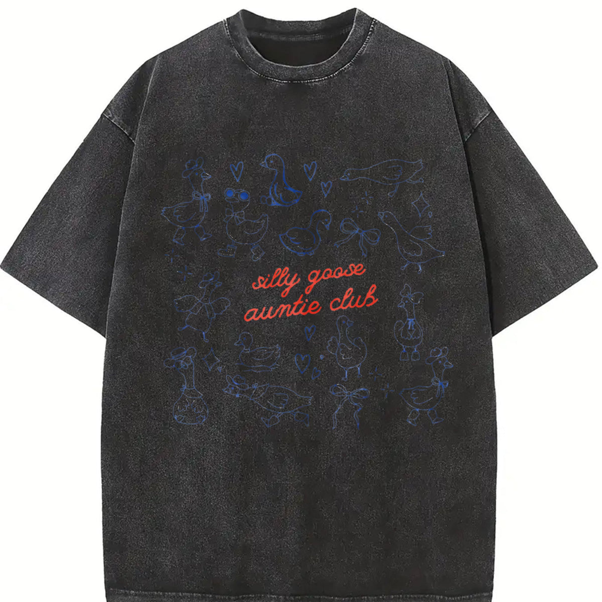Cute Auntie Vintage Washed T-Shirt product image 2