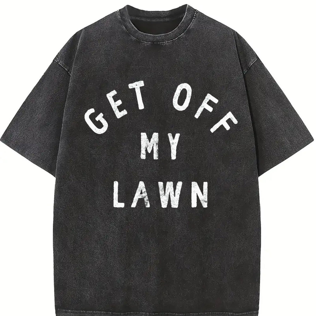 Get Off My Lawn Funny Sarcastic Mowed Yard Warning Joke product image 2
