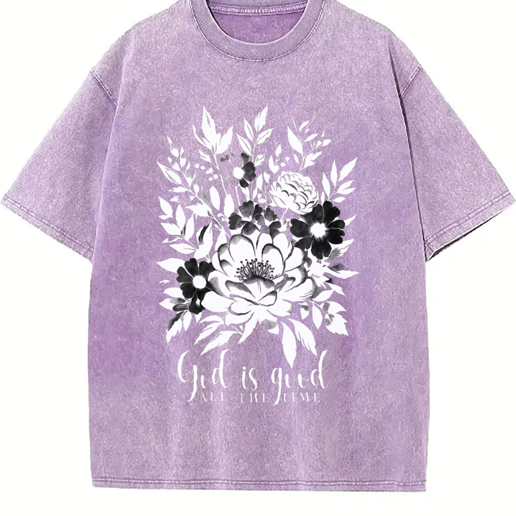 God Is Good Vintage Washed T-Shirt product image 6