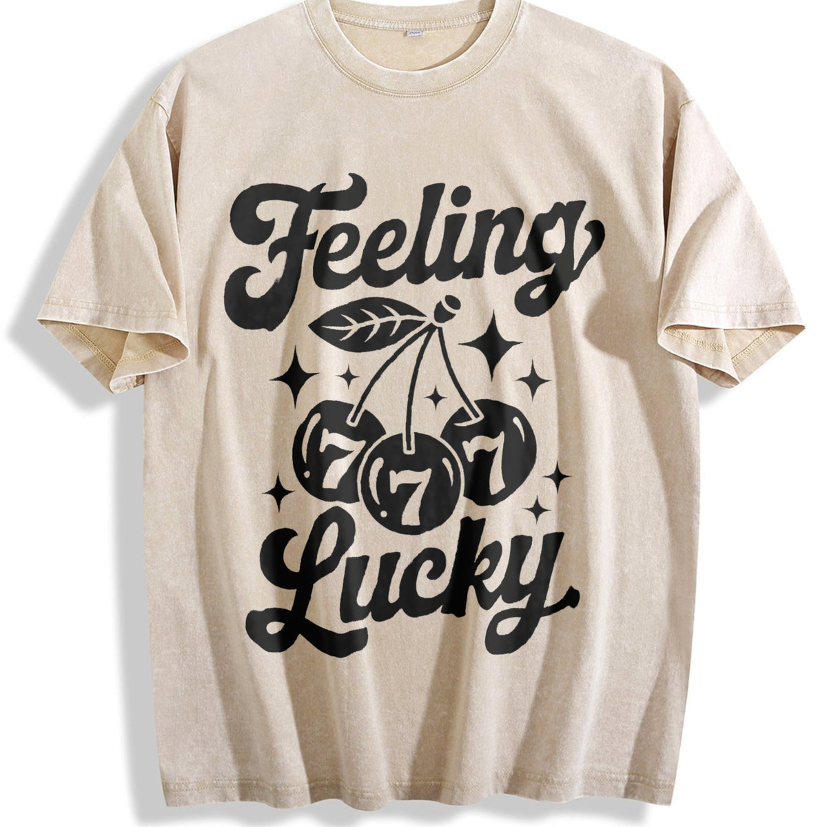 Feeling Lucky Vintage Washed T-Shirt product image 1